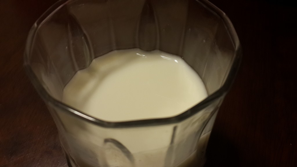 A glass of perfect buttermilk
