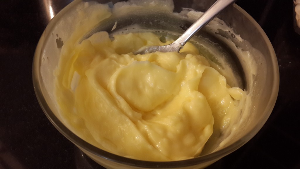 A bowl of homemade butter