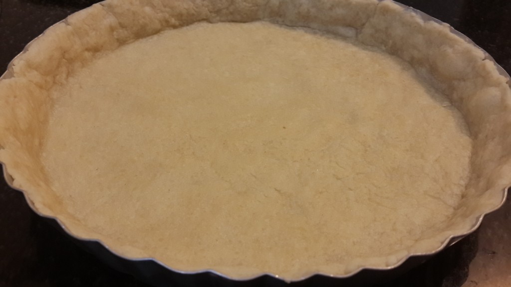Half-baked pie base