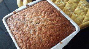 Banana pound cake