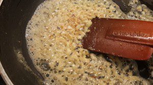 Garlic in butter