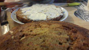 Frosting in the middle