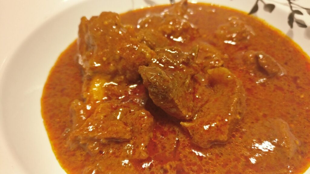 Goan Style pork vindaloo
